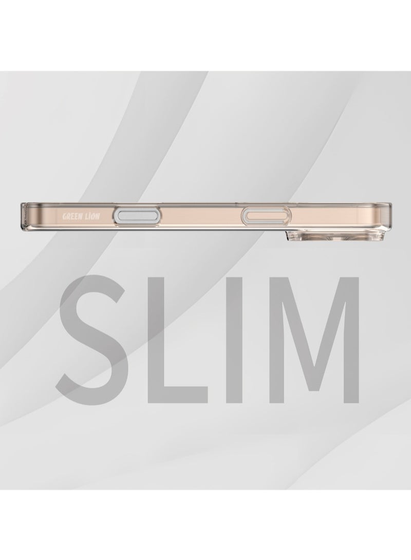 GREEN LION iPhone 16 Pro MagSafe Case Delgado / Ultra HD Clarity / Anti Fingerprint / Anti Scratch / Anti Yellowing / Light Weight / Camera Protection / Drop Protection - Copper Gold - Image 3