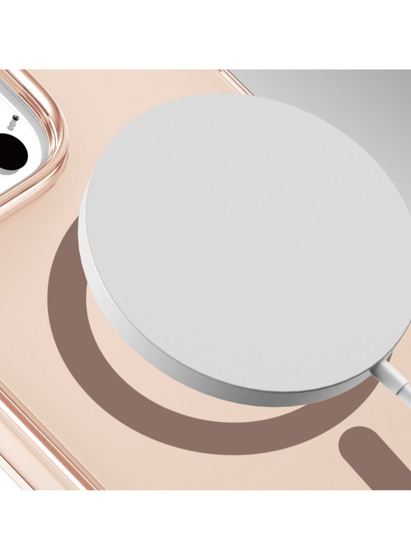 GREEN LION iPhone 16 Pro MagSafe Case Delgado / Ultra HD Clarity / Anti Fingerprint / Anti Scratch / Anti Yellowing / Light Weight / Camera Protection / Drop Protection - Copper Gold - Image 5