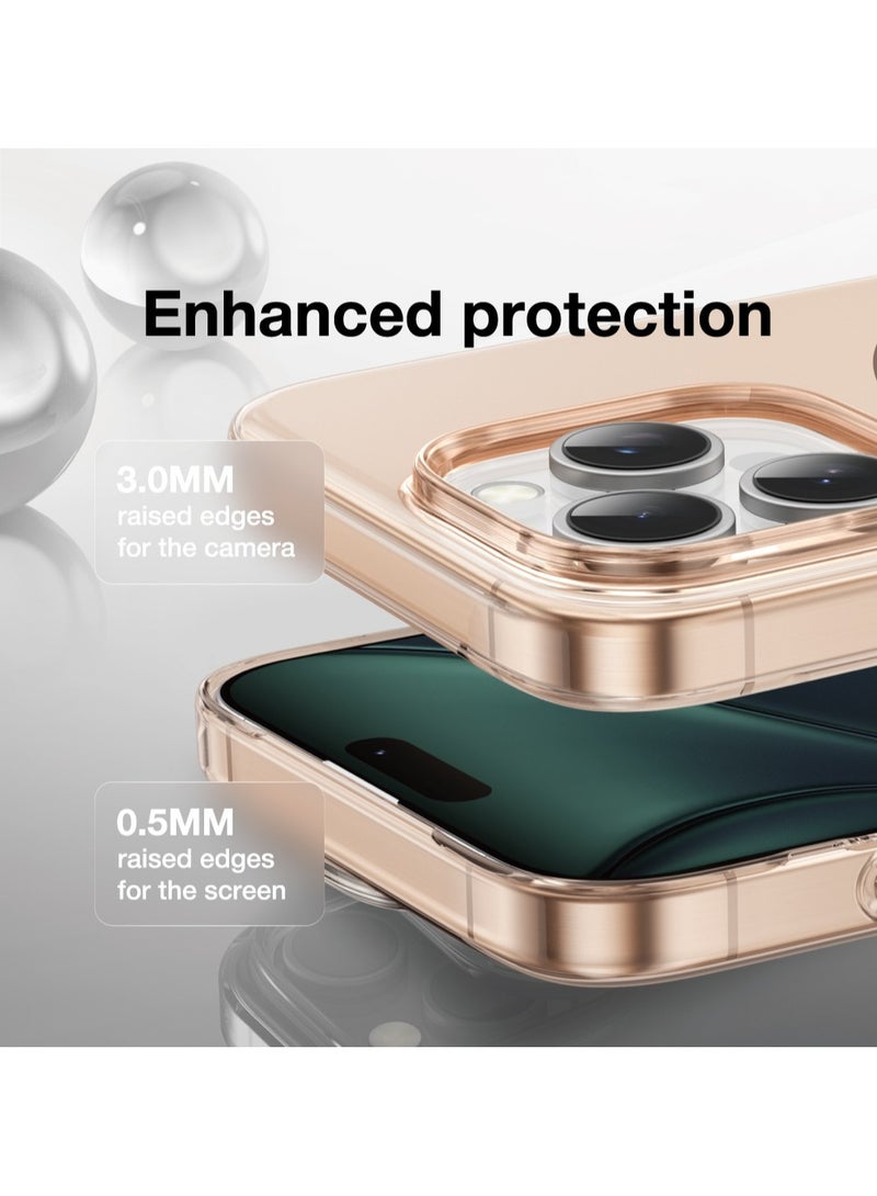 GREEN LION iPhone 16 Pro MagSafe Case Delgado / Ultra HD Clarity / Anti Fingerprint / Anti Scratch / Anti Yellowing / Light Weight / Camera Protection / Drop Protection - Copper Gold - Image 2