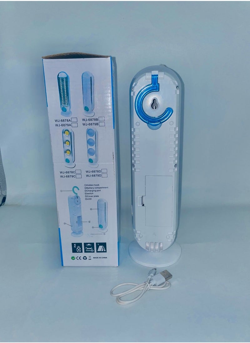 Generic Multifunctional LED Emergency 3 Lamp - Kaiwoyt WJ-6878D  - Image 4