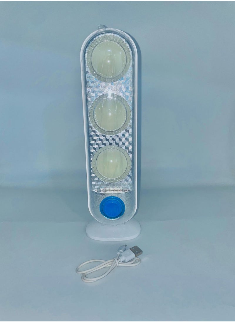 Generic Multifunctional LED Emergency 3 Lamp - Kaiwoyt WJ-6878D  - Image 5