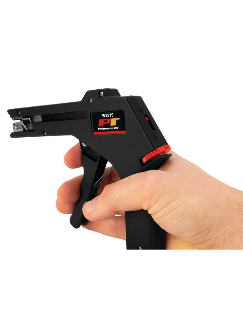Performance Tool Performance Tool W2919 Adjustable Cable Tie Gun , Black  - Image 2