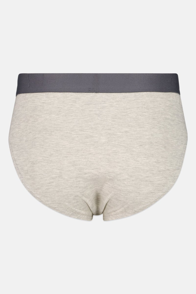 English Laundry Men 3 Pieces Plain Pull On Briefs, Multicolor - Image 3