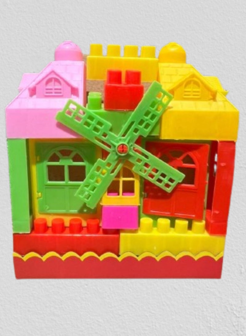 Bag Style Education puzzle blocks set for kids(Multicolor)  - Image 1