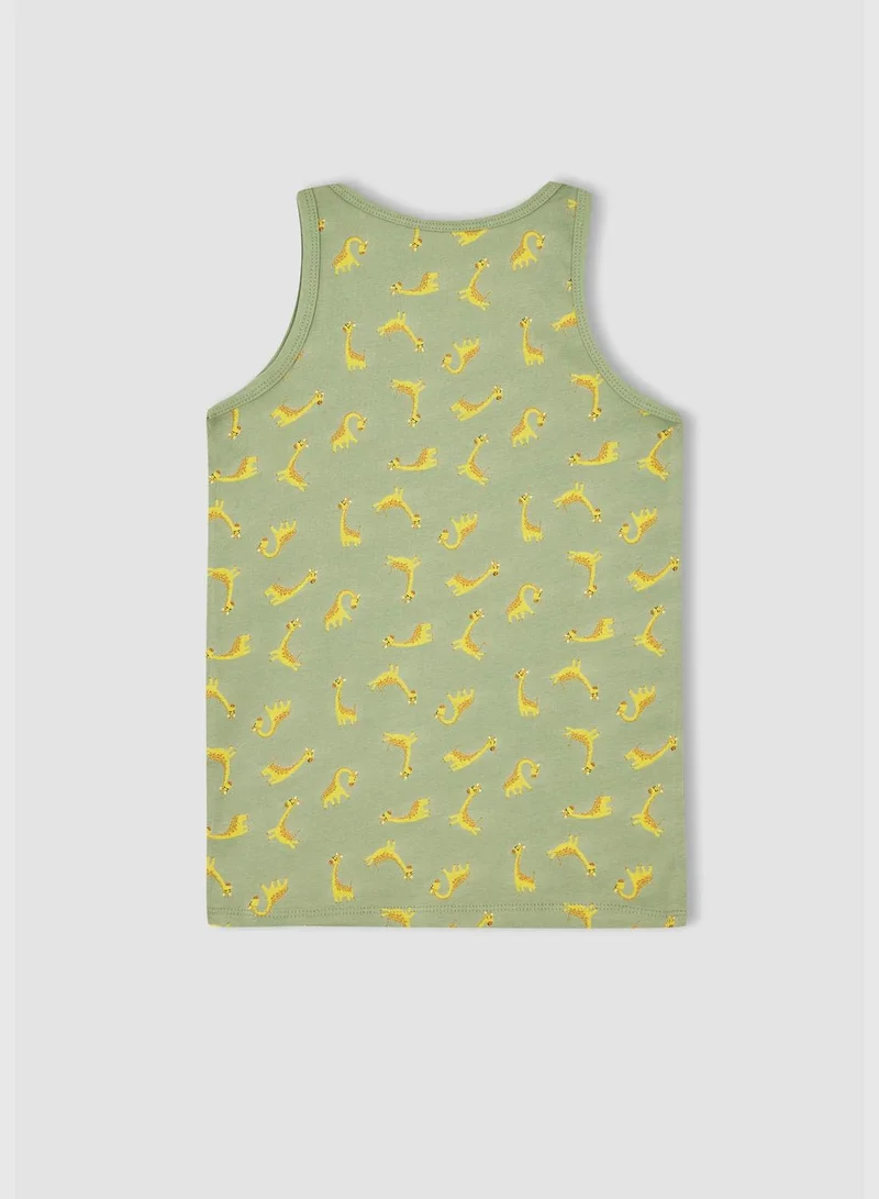 ديفاكتو 2 Pack Regular Fit Giraffe Print Vest