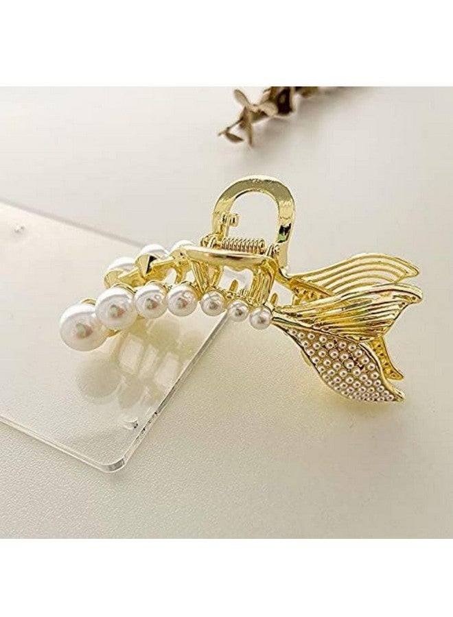 IQS Enterprise hair buckle for women girl hair claw clips hair clutcher hair buckle clips for women aesthetic Make Up Washing Face Frosted Crab Clips Cross Hair Half Bun For Thick Hair (1 pcs) - Image 2