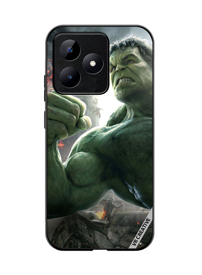 VR CREATIVE Protective Case Cover For Realme C53 Hulk Design Multicolour - Image 1