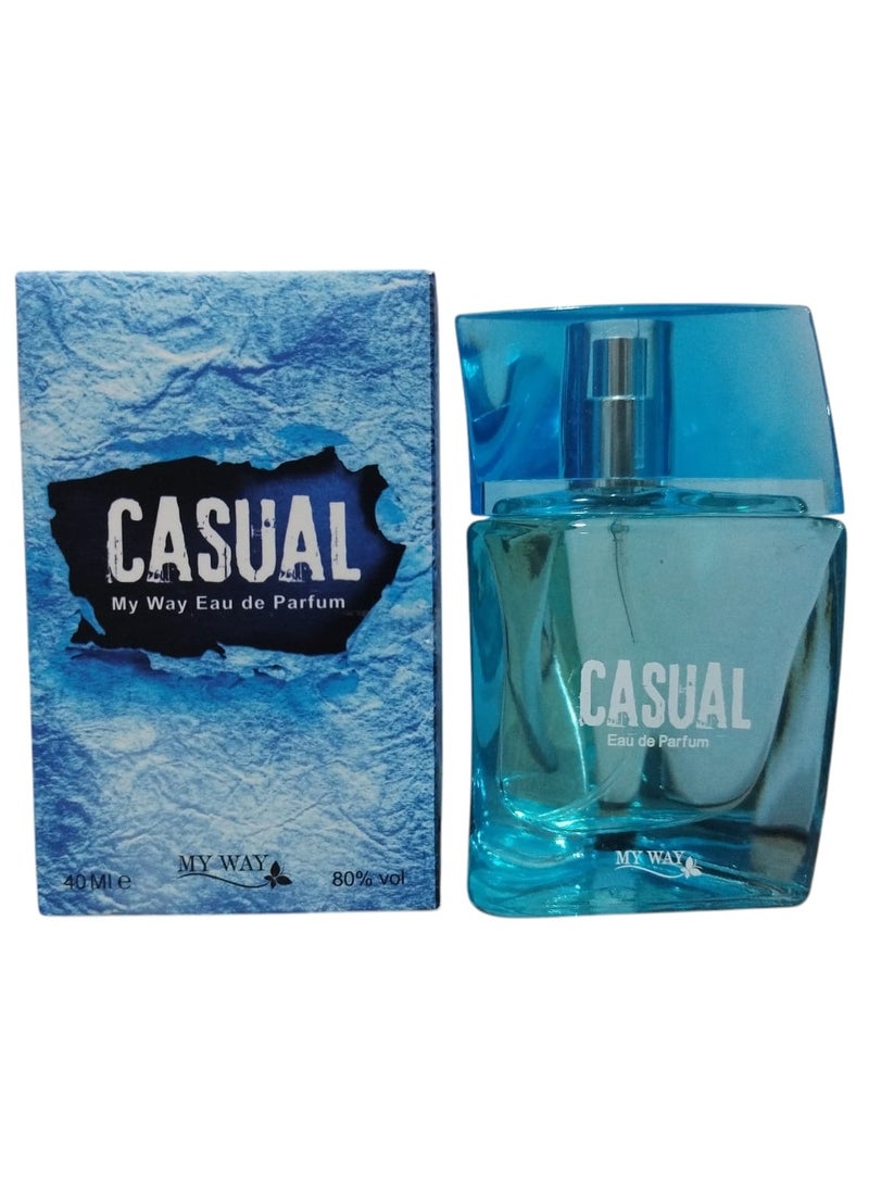 My Way Casual Eau De Parfum For Men - 40 ML