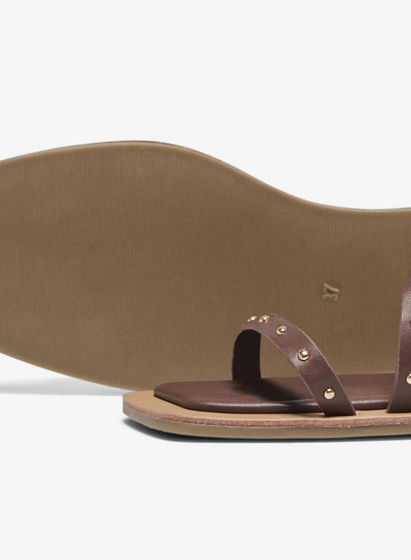 اونلي صنادل - من جلد البولي يوريثان - Image 5