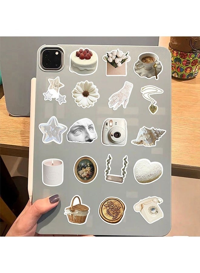 50 Pcs Vintage Stickers, Aesthetic Stickers for Water Bottle, Laptop, Scrapbook, Journaling, Waterproof Vinyl Stickers for Adults Teens - Image 3