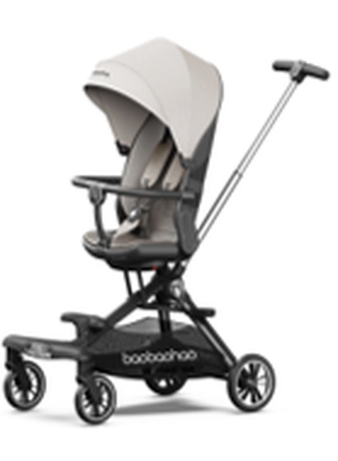 baobaohao Newborn Travel Stroller & Folding Pram Chair V16-Black - Image 1