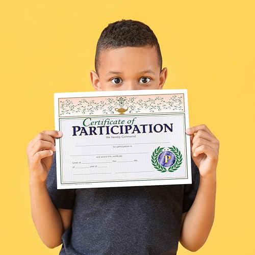 Hayes Participation Certificate, 11 x 8-1/2 inches, Paper, Pack of 30 - Image 3