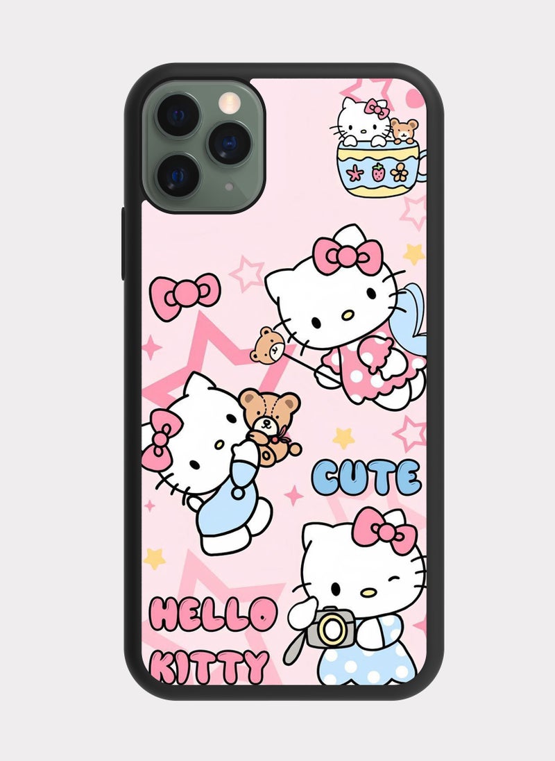 PXLAAT iPhone 11 Pro Max case cover Hello Kitty Rosa - Image 1
