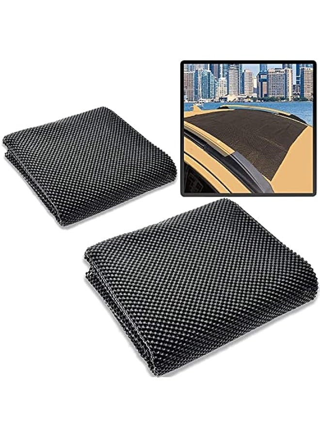 Generic Car mat, Non Slip Car Roof Mat, 120x100cm Universal Car Roof Rack Pad, Waterproof &Durable Anti Scratch Mat for Rooftop Cargo Bag, Compatible for All Car Models (2 Pack)  - Image 1
