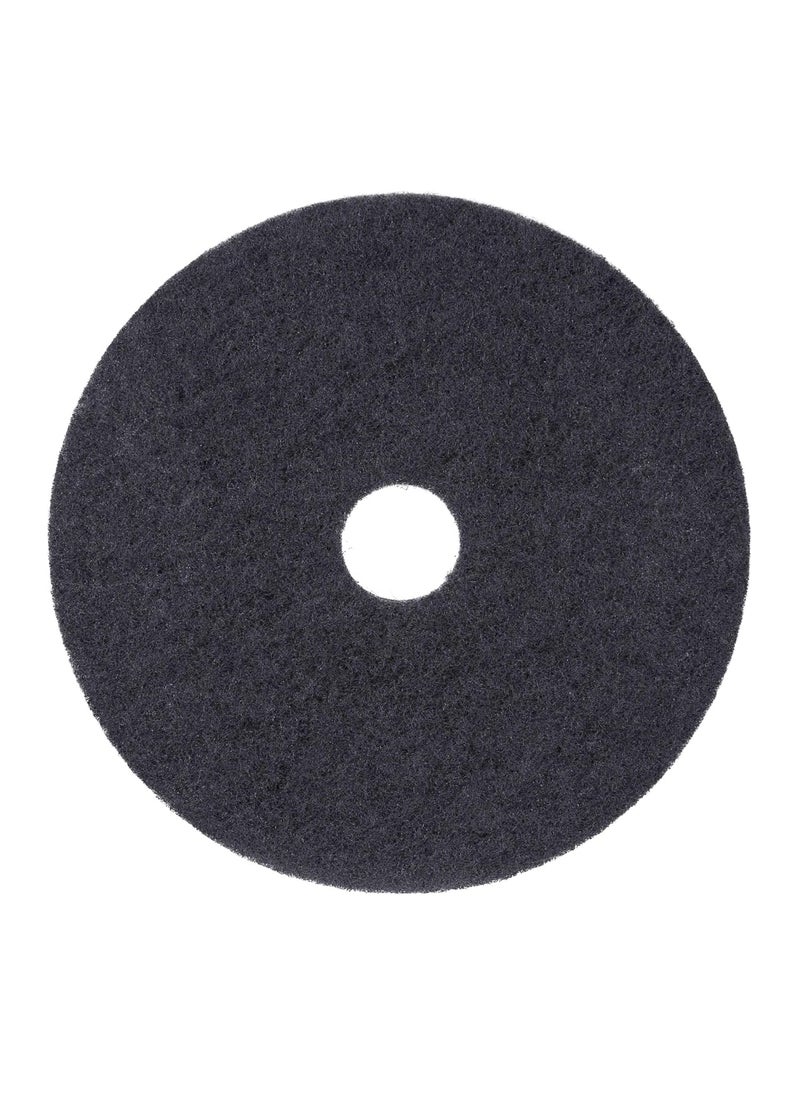 boardwalk Boardwalk Stripping Floor Pads 19 Diameter Black 5Carton  - Image 1
