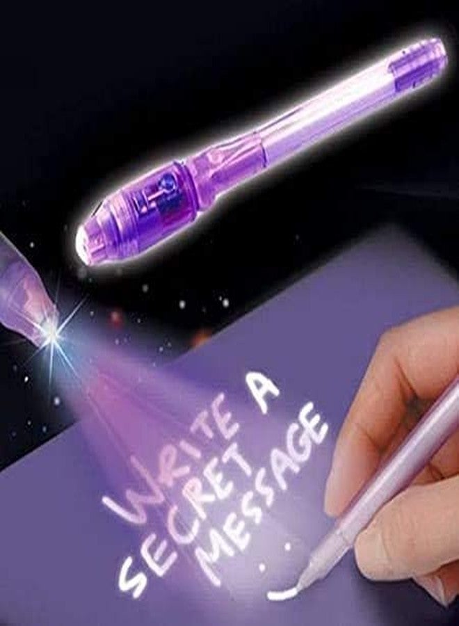 YBN Plastic Jumbo Size Multi-Functional Astronaut Space Theme Pencil Modern Geometry Box with Integrated Sharpner for Boys Girls Kids,Multicolor - with Free 1 Invisible Writing Light Pen - Image 5