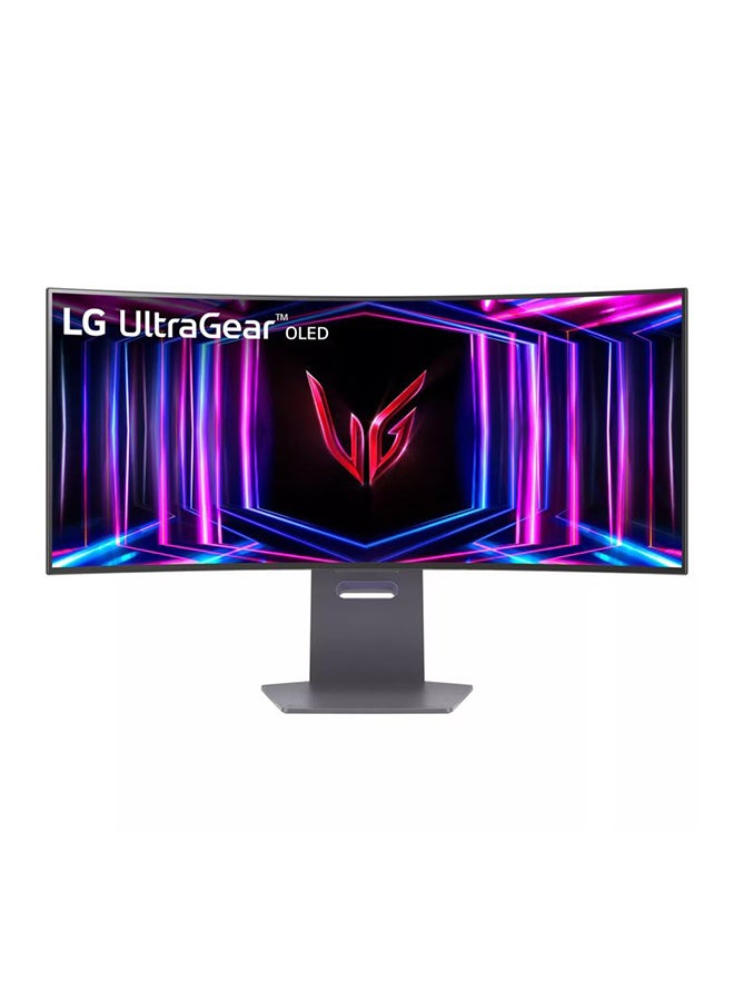 34 inch Ultragear OLED Curved Gaming Monitor WQHD 800R 240Hz 0.03ms DisplayHDR True Black 400 AMD FreeSync Premium Pro NVIDIA G-Sync HDMI 2.1 DisplayPort Tilt/Height/Swivel Stand 34GS95QE Black