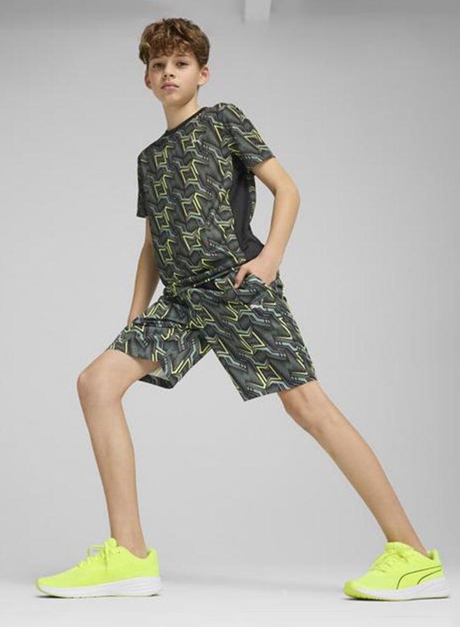 PUMA Youth Essential Aop Woven Shorts - Image 3