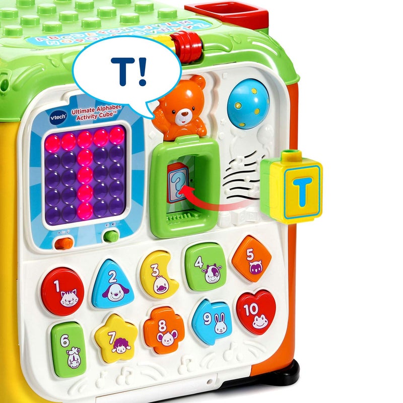 VTech Ultimate Alphabet Activity Cube, Green - Image 3