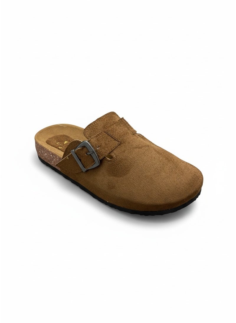 Vbranda Comfortable Mule with side buckle SF-72-HAVAN - Image 4