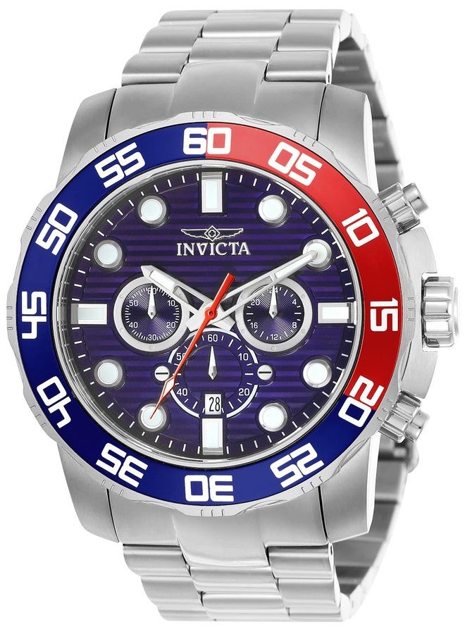 Invicta Men's 22225 Pro Diver Analog Display Quartz Silver Watch, Gold, Quartz Watch,Diver