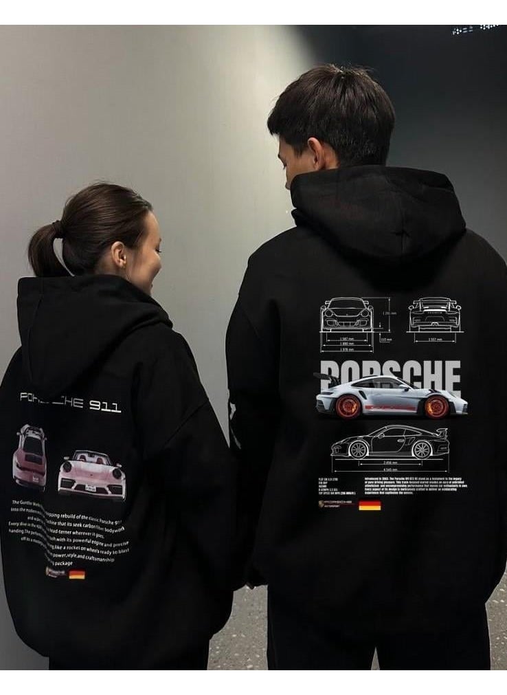 BRZ Collection Unisex Oversize Porsche 911 GT3 RS Hoodie  - Image 2