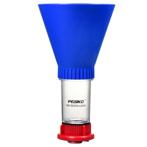 PESIKO Engine Oil Funnel Spill-Free Hands-Free Compatible with Toyota and Lexus Vehicle for Fast & Easy Oil Change - Image 1