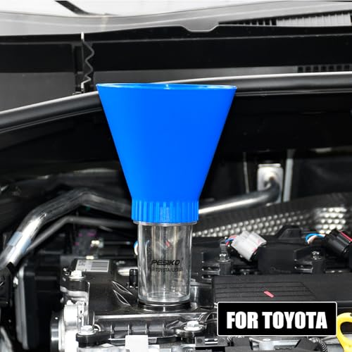 PESIKO Engine Oil Funnel Spill-Free Hands-Free Compatible with Toyota and Lexus Vehicle for Fast & Easy Oil Change - Image 5