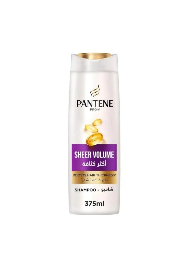 Pantene Sheer Volume Shampoo 375Ml
