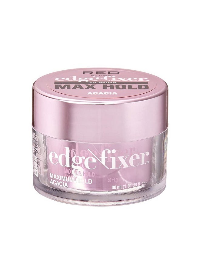 Red by Kiss Red by Kiss Edge Fixer 24 Hour Maximum Hold Edge Wax No Flaking Biotin B7 Infused Hair Gel 1.01 fl.oz  - Image 1