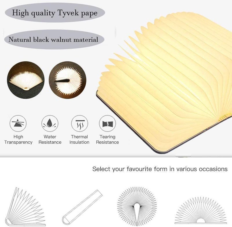 Arion Book Night Lamp Rechargeable LED Book Night Lamp | Best Unique Gifts Ever | Portable Reading Lamp | (Yellow), Pack of 1 X lamp, 1 X User Manual, 1 X USB Cable - Image 2