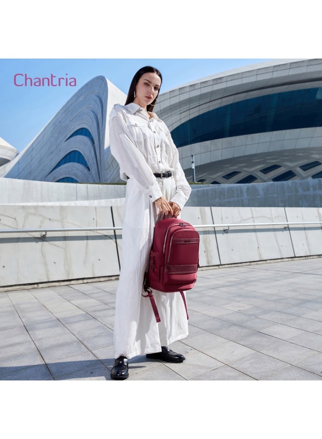 شانتريا حقيبة ظهر للابتوب مقاس 15 بوصة من Chantria - شنطة ظهر خفيفة الوزن ومقاومة للماء للعمل، الجامعة، والسفر - حقيبة يومية كاجوال متعددة الجيوب ومضادة للسرقة بوزن 0.66 كجم موديل CB00956 - Image 2