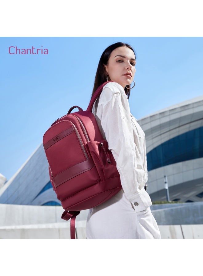 شانتريا حقيبة ظهر للابتوب مقاس 15 بوصة من Chantria - شنطة ظهر خفيفة الوزن ومقاومة للماء للعمل، الجامعة، والسفر - حقيبة يومية كاجوال متعددة الجيوب ومضادة للسرقة بوزن 0.66 كجم موديل CB00956 - Image 3
