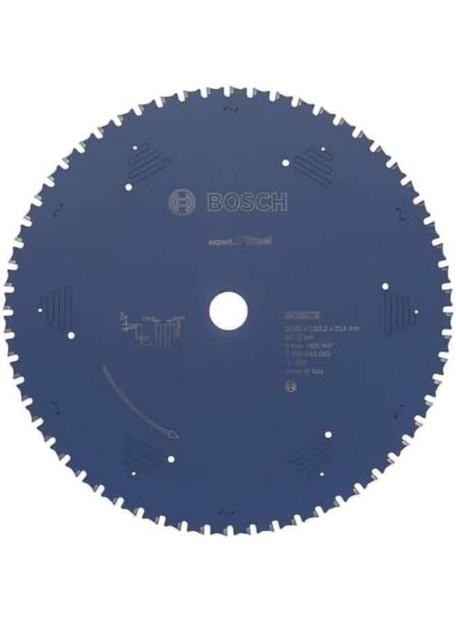 BOSCH Expert For Steel Circular Saw Blade For Mitre Dry Cutters Performance Strengthened Protection Coating That Prevents Corrosion And Reduces Friction 305 Mm Diameter 60 Teeth 1 Pcs - Image 4