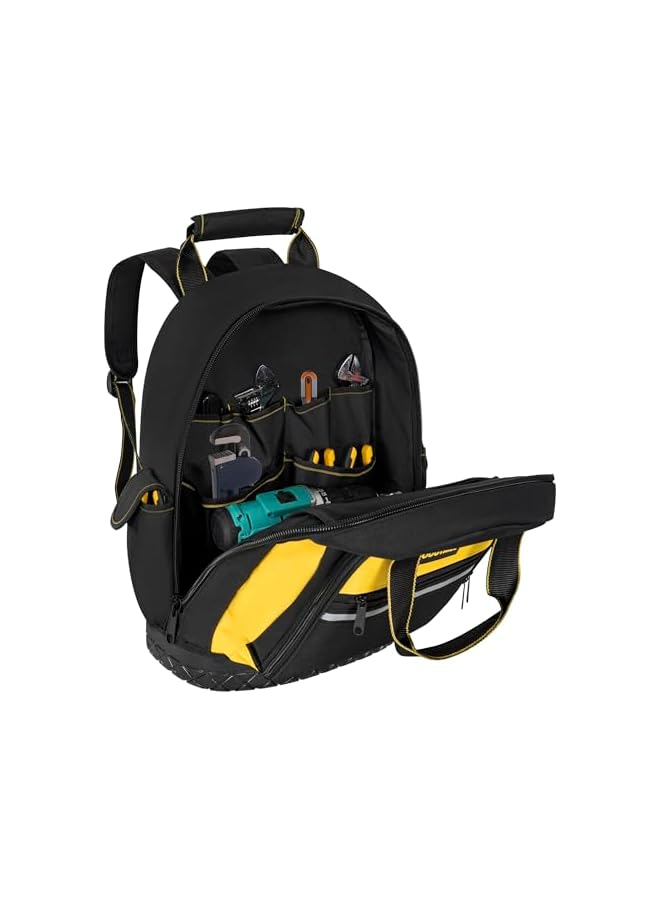 PROMASS promass Tool Backpack,Heavy Duty Backpack, Waterproof Multifunctional Tool, Durable Tool Storage， Large Storage Bag for Industrial Construction, Hand Tool Carry Bag  - Image 5