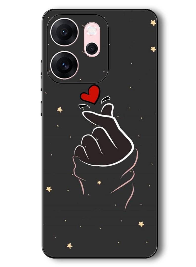 Theodor Case Compatible with Oppo Reno 14 F 6.57 Inch Protection Shockproof Bumper Cover Snap Love - Image 1