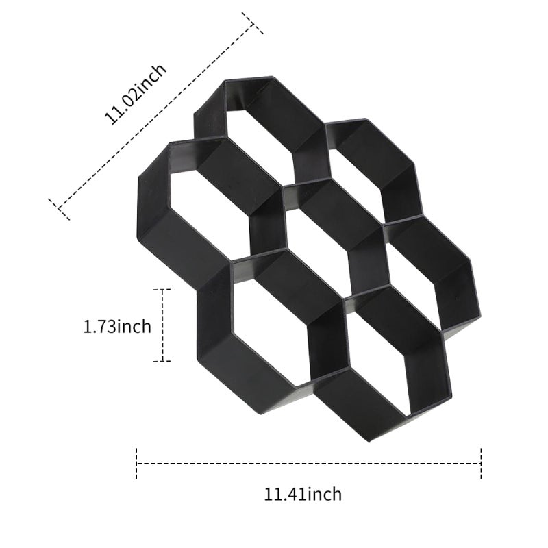 Paving Mould 1pc Thick PP Material - Reusable Easy Installation Walk Maker for Home Patios Paths Courtyards Walkways Driveways - Image 4