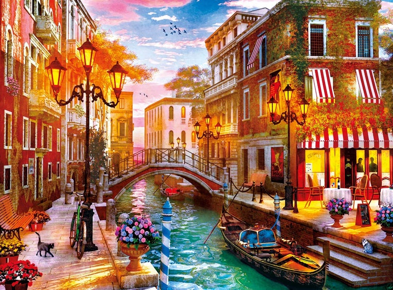 Clementoni - 35063 - Collection Puzzle for Children and Adults-Sunse Over Venice-500 Pieces - Image 2