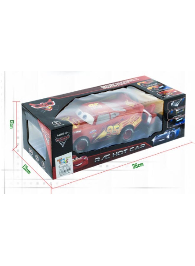 Rusteze Lightning McQueen Remote Control Car for Kids - Realistic Design, Medium Size "Cars" Racing Car - Perfect Gift for Boys - Image 3