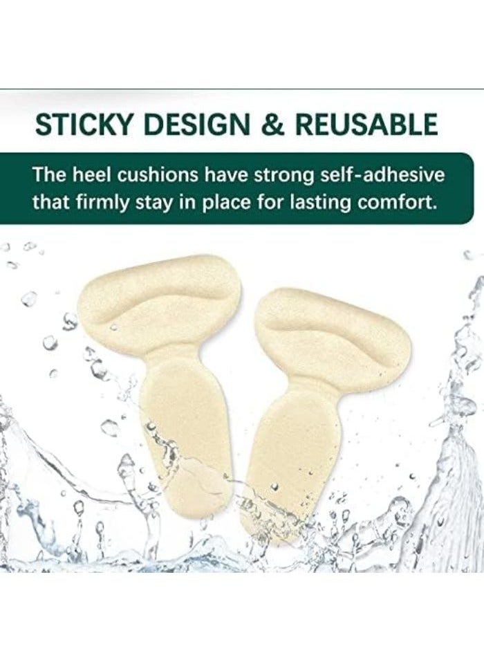 Gel heel cushions for women's shoes – Oasis support for slips and falls – 1 pair - Image 2