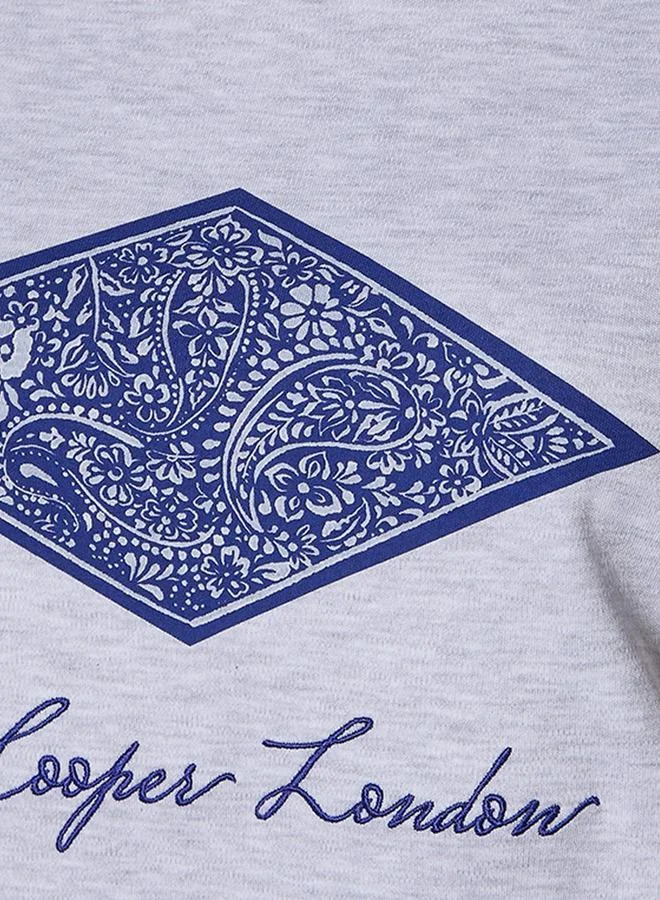 لي كوبر Lee Cooper Relaxed Fit Cotton T shirt with Print