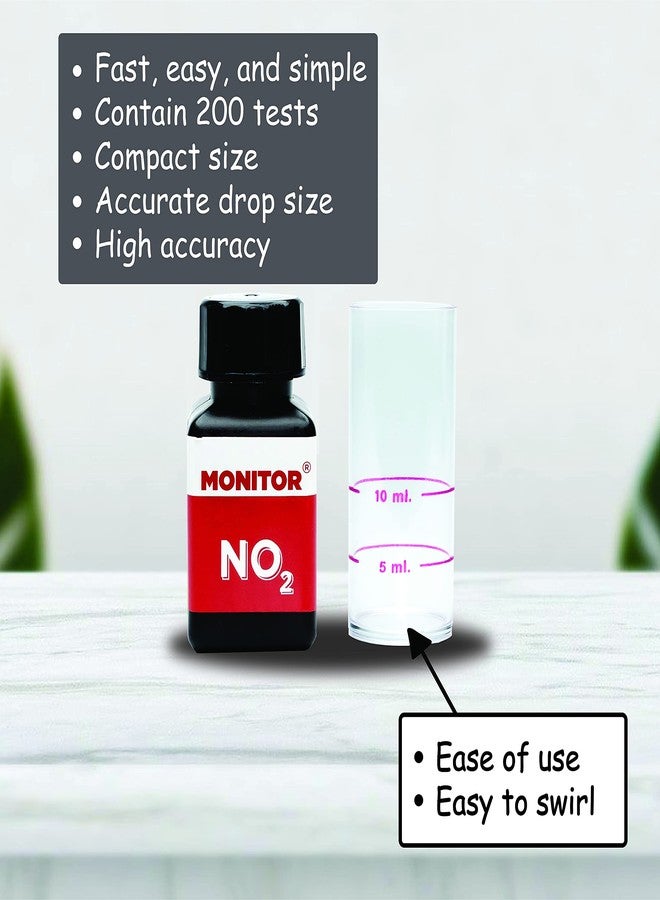 Monitor Nitrite Test KIT (200 Tests) - Monitor Aquarium and aquaculture Water Quality - Image 5