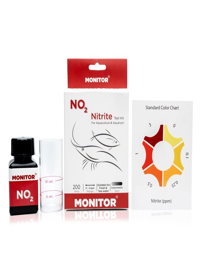 Monitor Nitrite Test KIT (200 Tests) - Monitor Aquarium and aquaculture Water Quality - Image 4