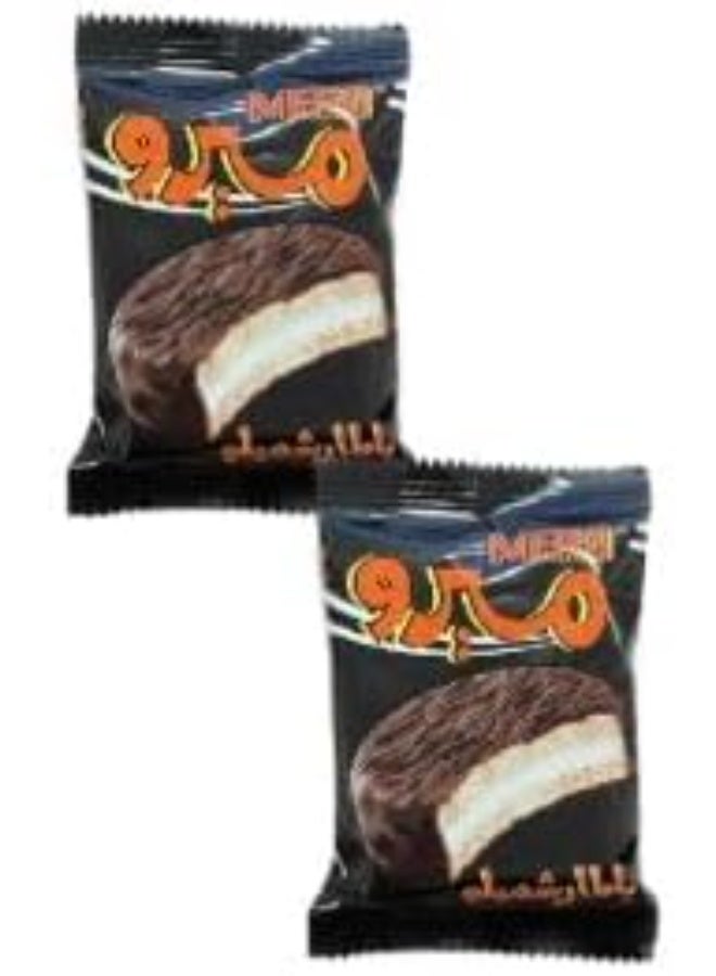 ميرو مارشميلو ميرو – عبوة 12 | وجبة حلوة ناعمة وهشة | سناك مثالي للأطفال والكبار - Image 3