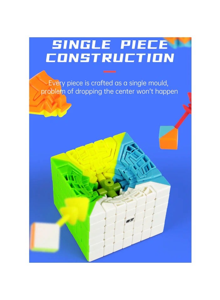 QiYi QIYI QIXING S2 7x7 STICKERLESS NON-MAGNETIC SPEEDCUBE  - Image 4