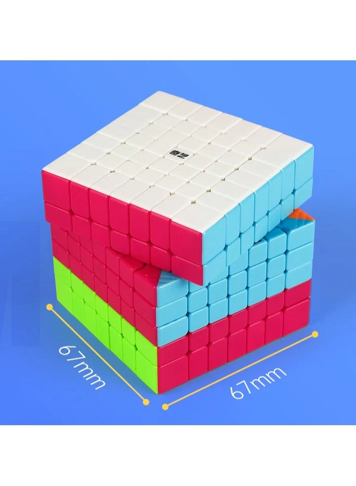 QiYi QIYI QIXING S2 7x7 STICKERLESS NON-MAGNETIC SPEEDCUBE  - Image 5
