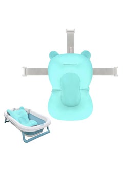 MUMS PLANET Baby Bath Pillow Baby Bathtub Pad Newborn Bath Pillow  with Ergonomic Bath Pillow for Bathtub Baby Space Saving Bath Pad for Newborns, for 0-12 Months Baby Bath from MUMS PLANET  - Image 1