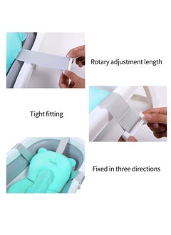 MUMS PLANET Baby Bath Pillow Baby Bathtub Pad Newborn Bath Pillow  with Ergonomic Bath Pillow for Bathtub Baby Space Saving Bath Pad for Newborns, for 0-12 Months Baby Bath from MUMS PLANET  - Image 4