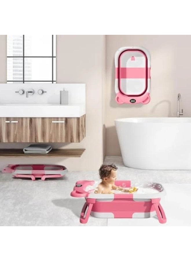 MUMS PLANET Baby Bath Pillow Baby Bathtub Pad Newborn Bath Pillow  with Ergonomic Bath Pillow for Bathtub Baby Space Saving Bath Pad for Newborns, for 0-12 Months Baby Bath from MUMS PLANET -Bathtub Seat - Newborns - For Kids and Baby Bath Cushion - Image 4