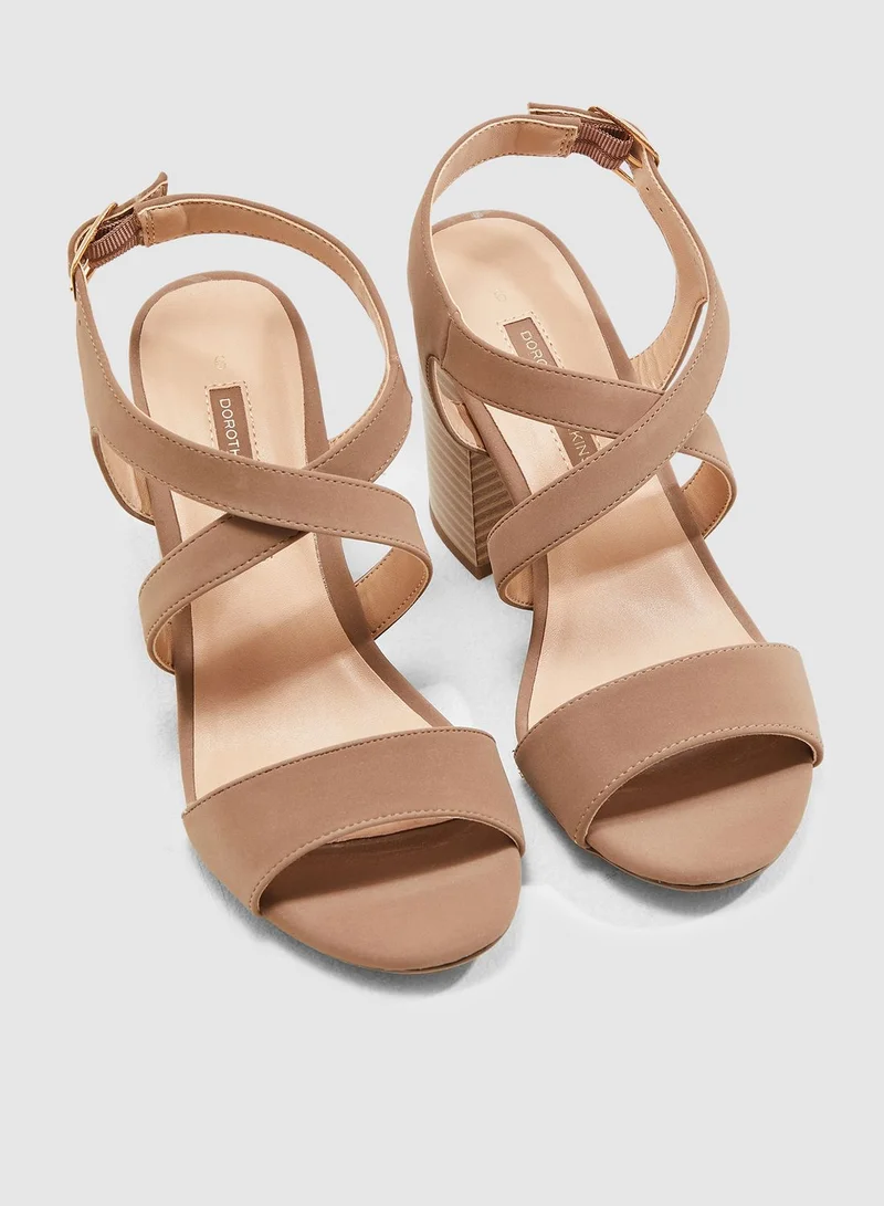 DOROTHY PERKINS Spye Crossover Heel Sandal